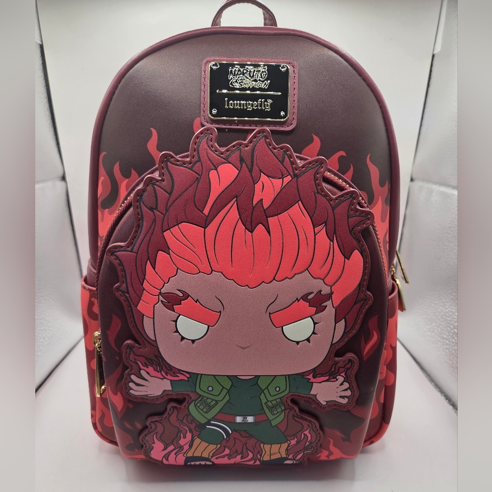 Loungefly Fiery Anime Character Backpack